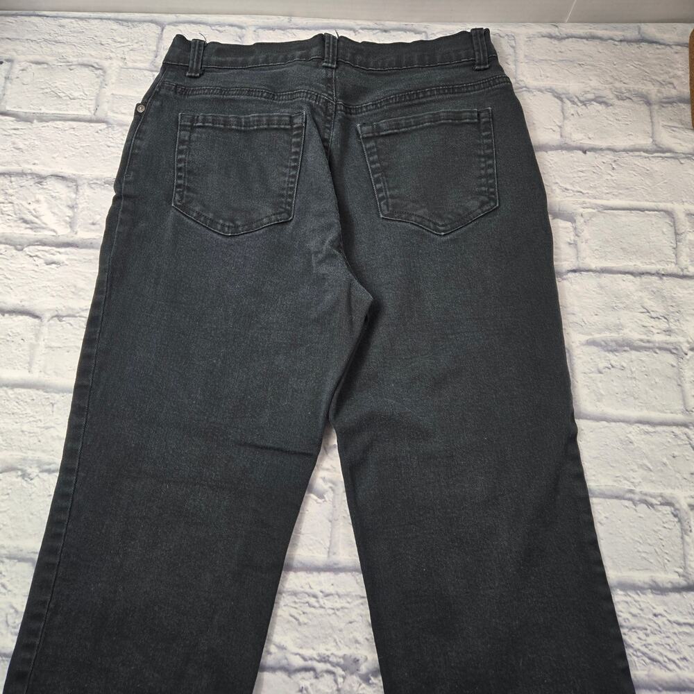 Gloria Vanderbilt Women's Jeans Amanda size 8 Short Black - Picture 5 of 13
